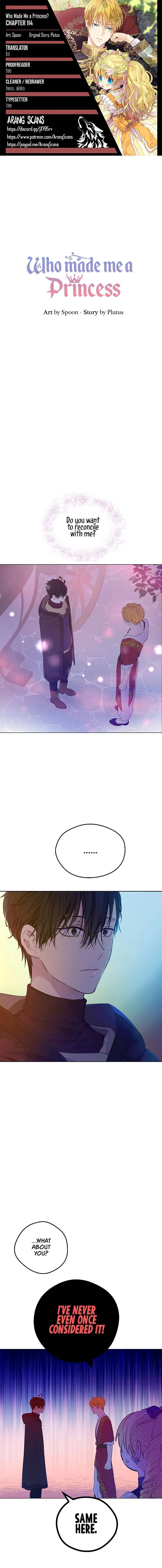 Who Made me a Princess Chapter 114 – Page 1