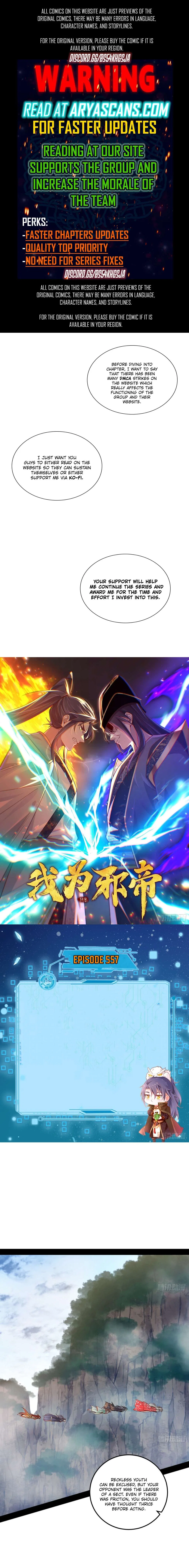 I’m An Evil God Chapter 557 – Page 1