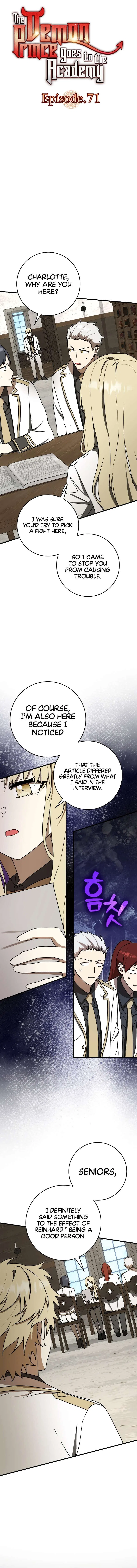 The Demon Prince goes to the Academy Chapter 71 – Page 3