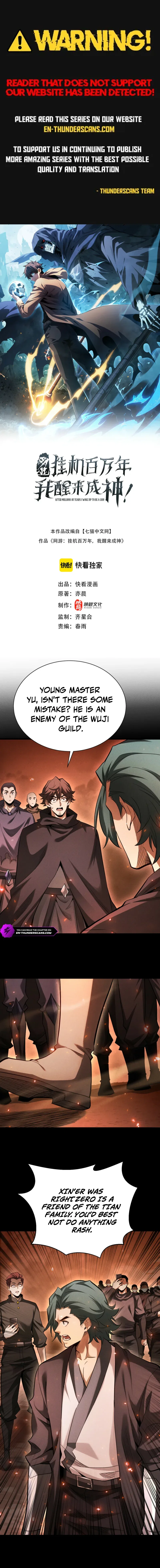 I Awoke as a God After Auto Battling For a Million Years Chapter 68 – Page 1