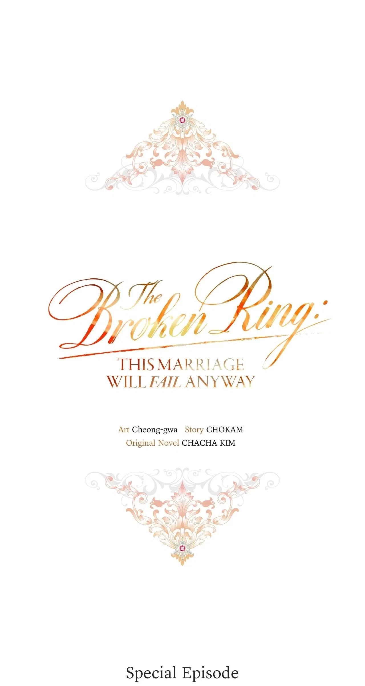 The Broken Ring : This Marriage Will Fail Anyway Chapter 127 – Page 1