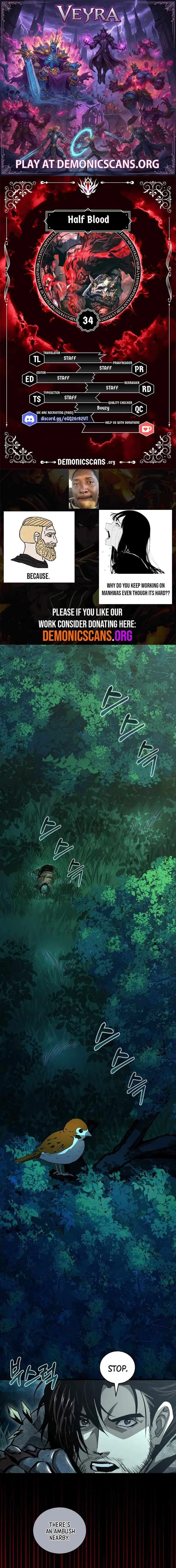 Half Blood Chapter 34 – Page 1