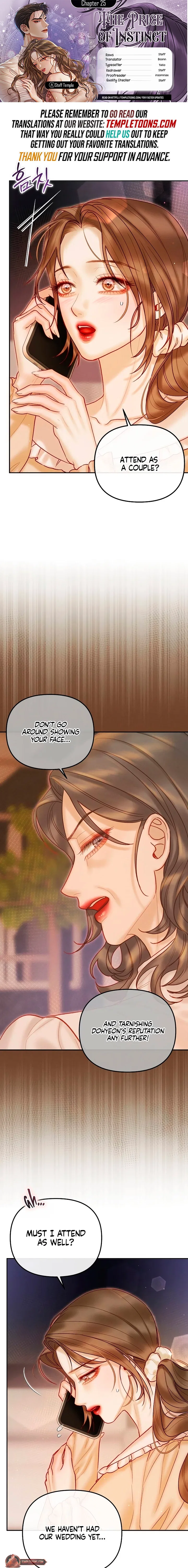 The Price of Instinct Chapter 25 – Page 1