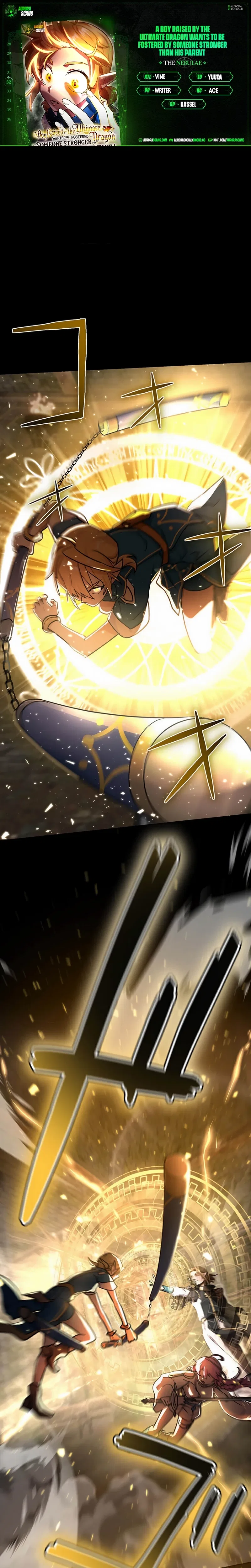 A Boy Raised by the Ultimate Dragon Wants to Be Fostered by Someone Stronger Than His Parent! Chapter 32 – Page 1