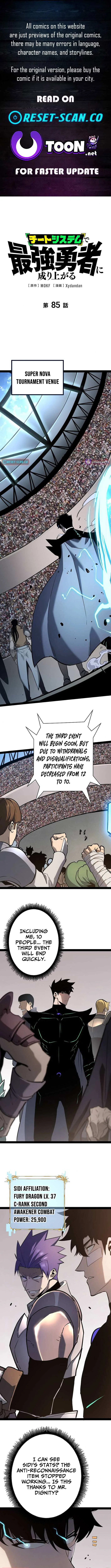 Become the Strongest Hero Through the Cheat System Chapter 85 – Page 1