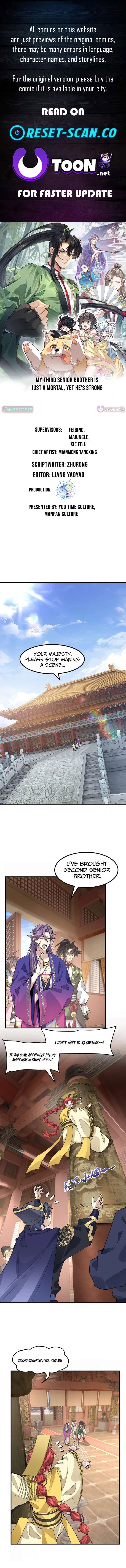 My Second Senior Brother Is a Mortal But Strong Chapter 83 – Page 1