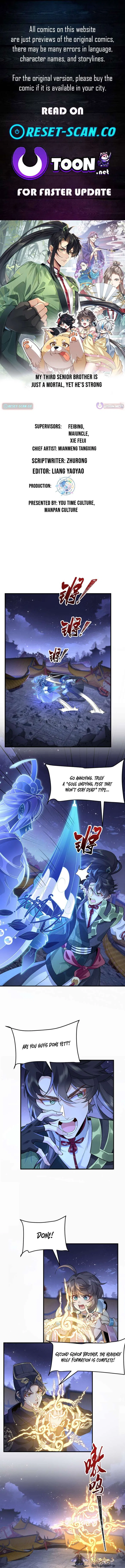 My Second Senior Brother Is a Mortal But Strong Chapter 82 – Page 1
