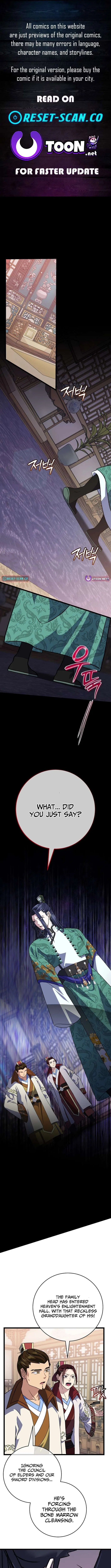 The Return of the Namgung Clan’s Granddaughter Chapter 34 – Page 1