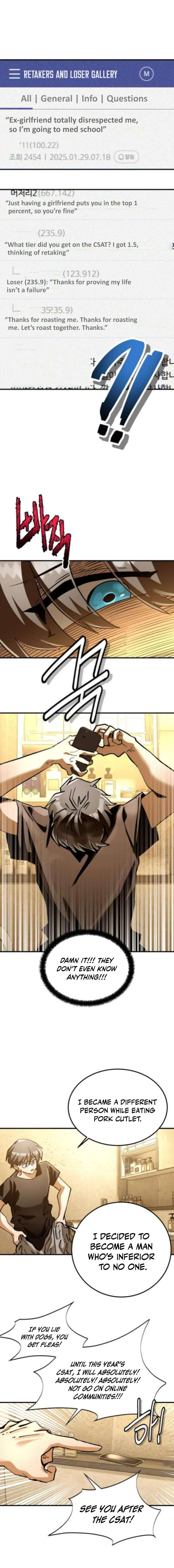 Loser M‑Year Retaker Chapter 8 – Page 3
