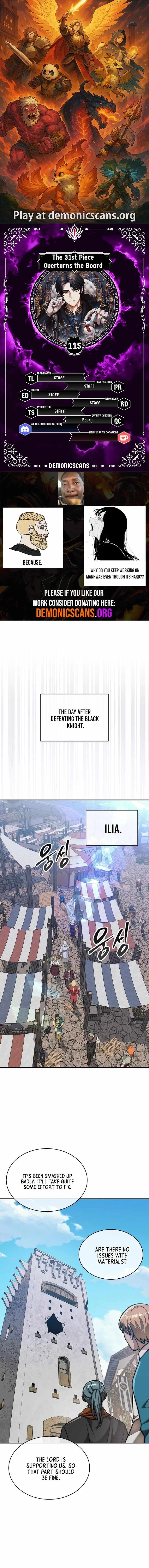 The 31st Piece Overturns the Board Chapter 115 – Page 1
