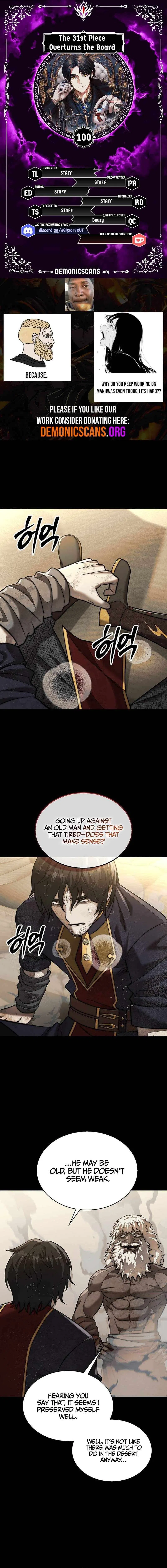 The 31st Piece Overturns the Board Chapter 100 – Page 1