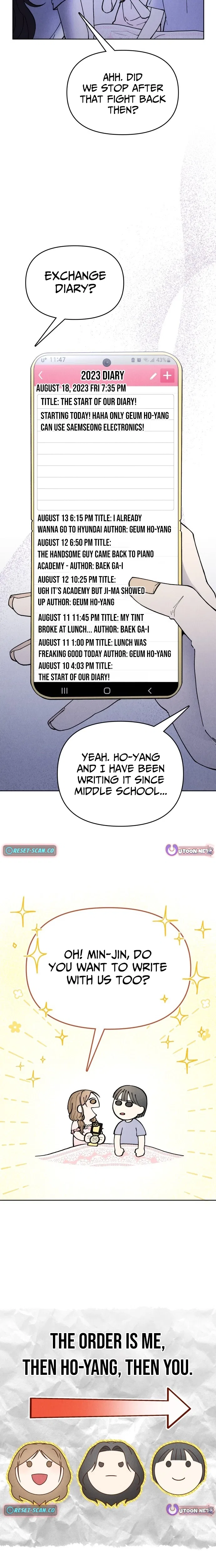Their Shared Diary Chapter 1 – Page 11