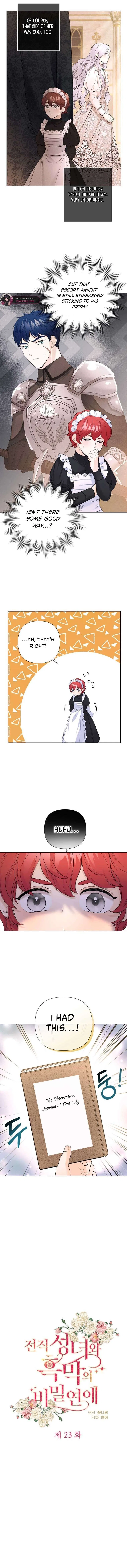 Secret Love Affair Between a Former Saint and a Dark Hero Chapter 23 – Page 2