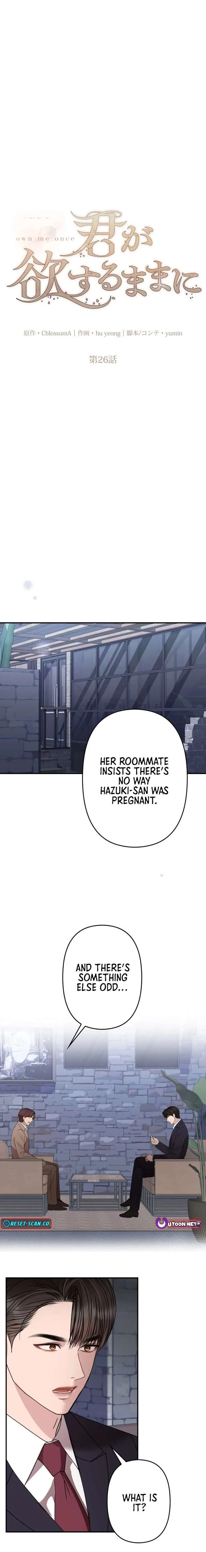 Let Me Have You Once Chapter 26 – Page 2