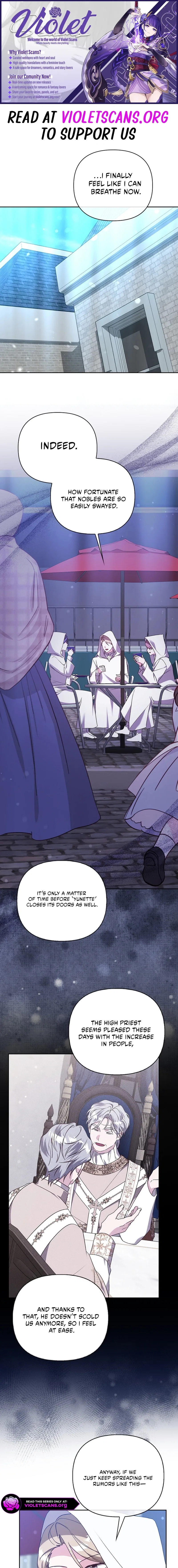 The Villainess Hides Her Wealth Chapter 57 – Page 1