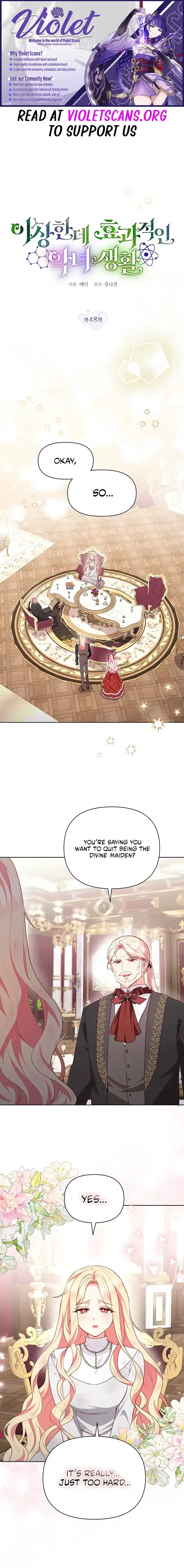 A Strange But Effective Villainess Life Chapter 48 – Page 1