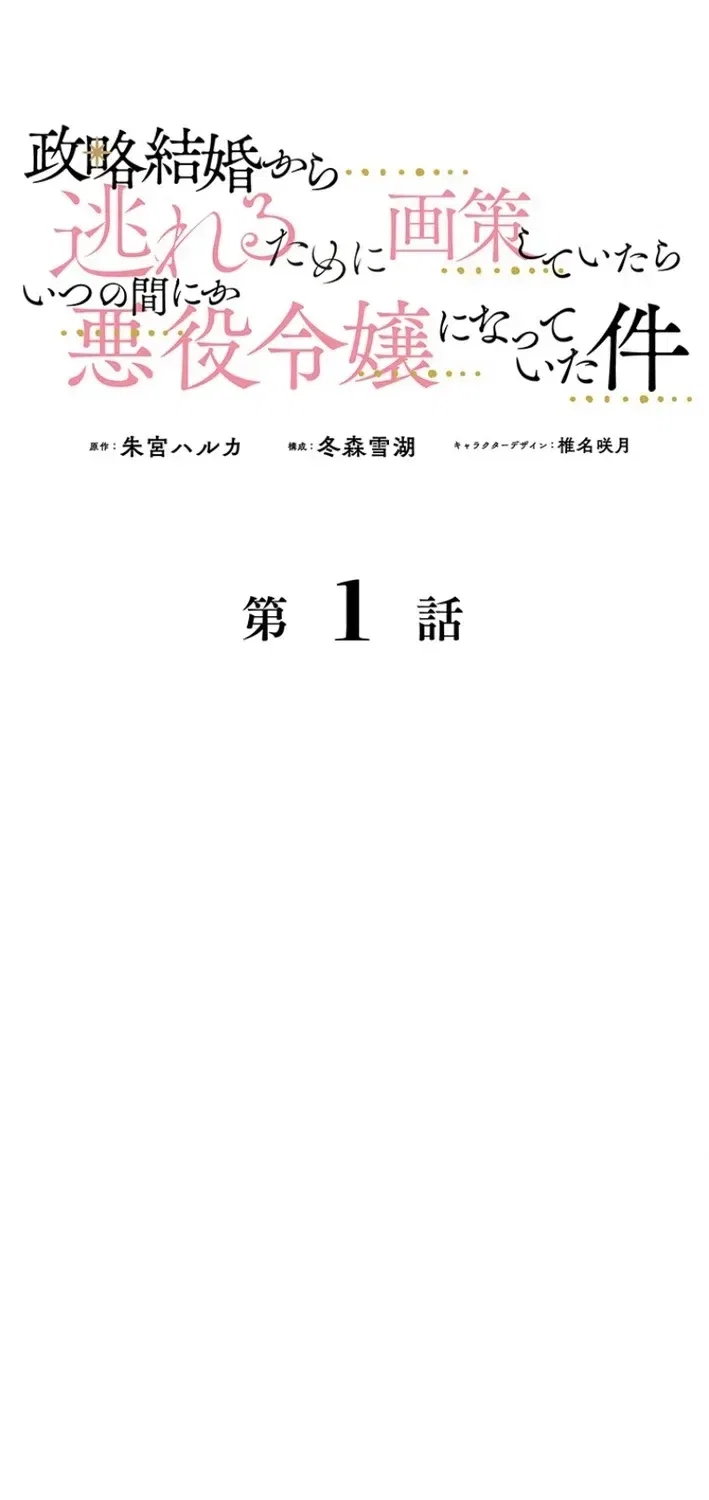 I Schemed to Escape a Political Marriage and Somehow Became the Villainess Chapter 1 – Page 17