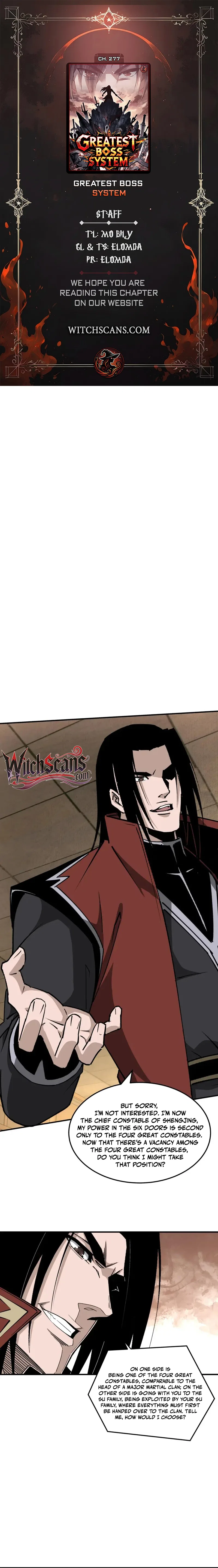 Greatest Boss System Chapter 277 – Page 1