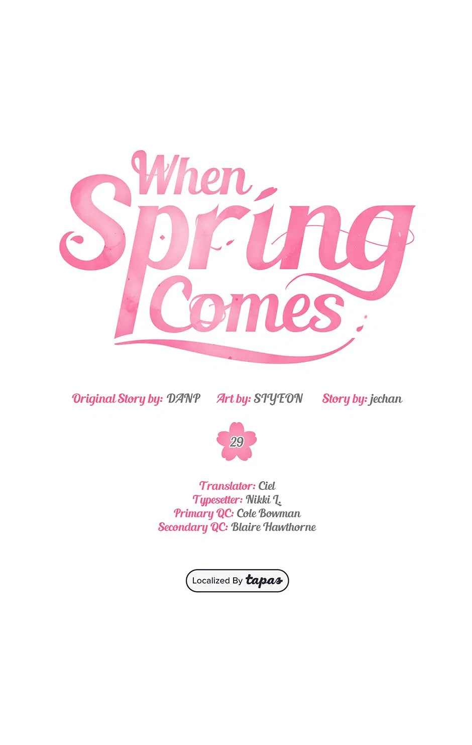 If Spring Comes Chapter 29 – Page 1