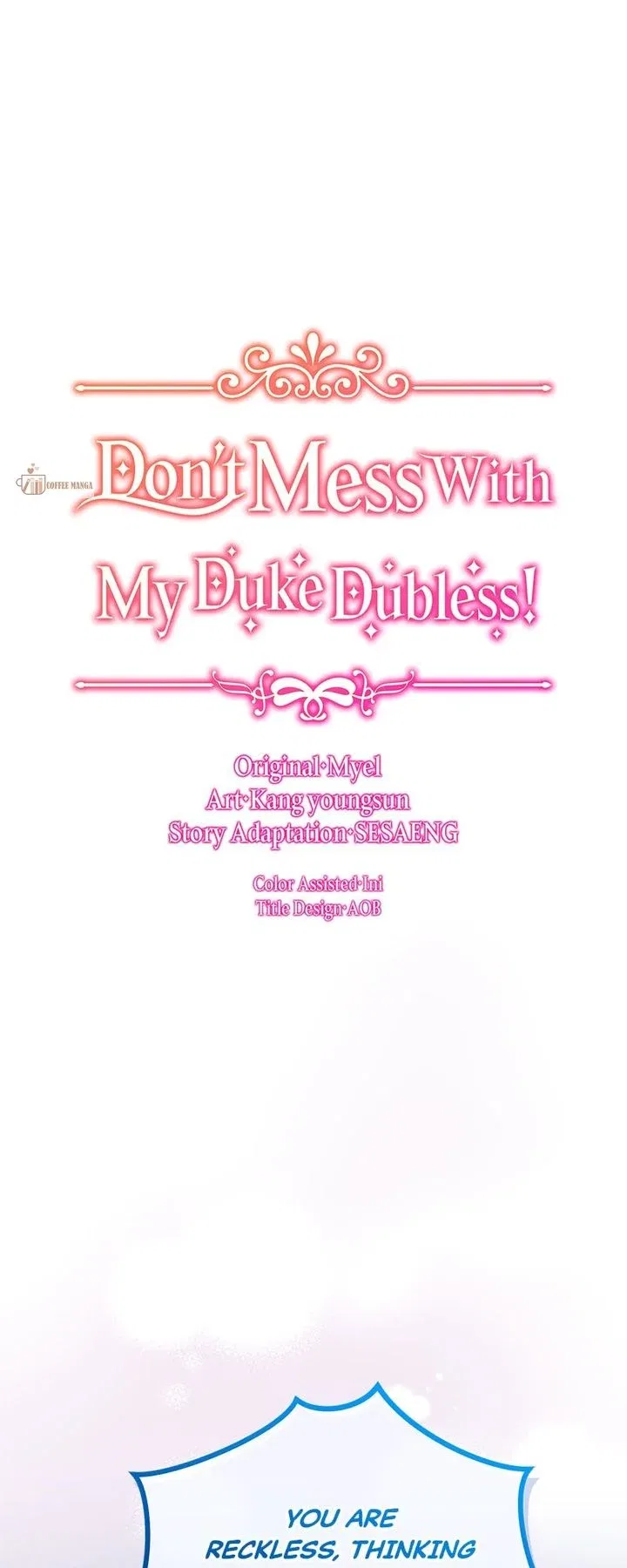 Don’t Mess With My Duke Dubless! Chapter 62 – Page 1