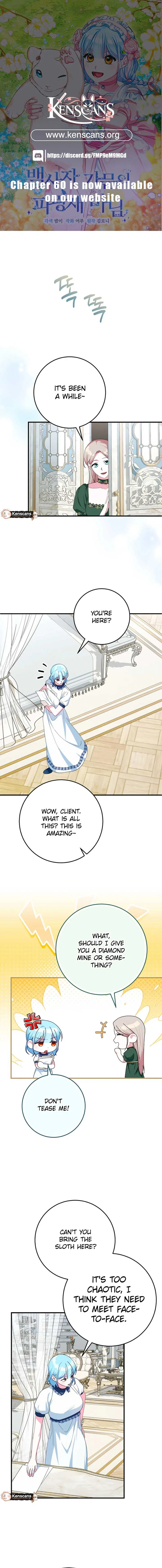 Bluebird Lady and The White Lion Family Chapter 60 – Page 1