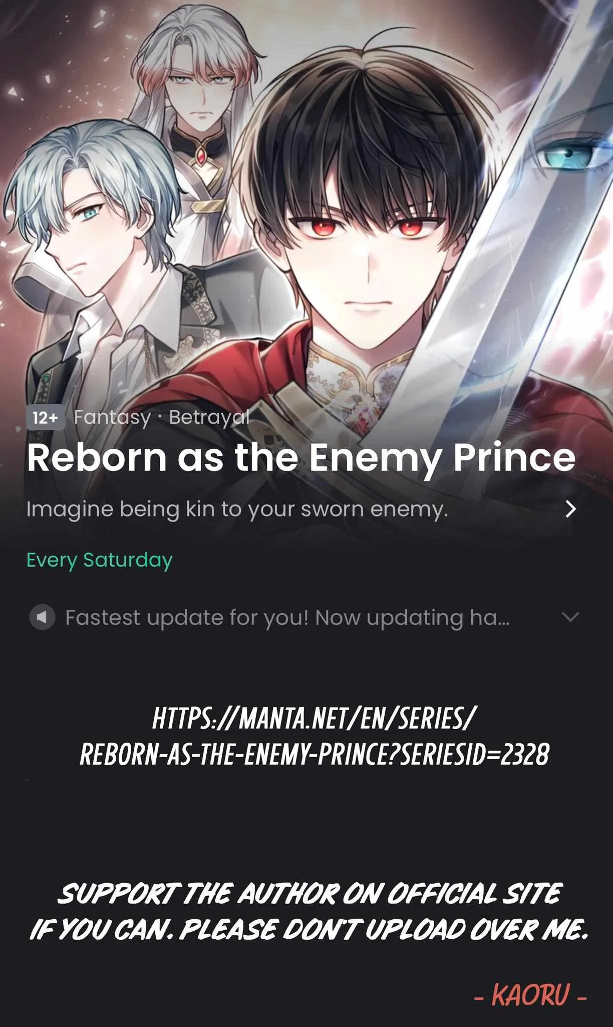 Reborn as the Enemy Prince Chapter 94 – Page 28