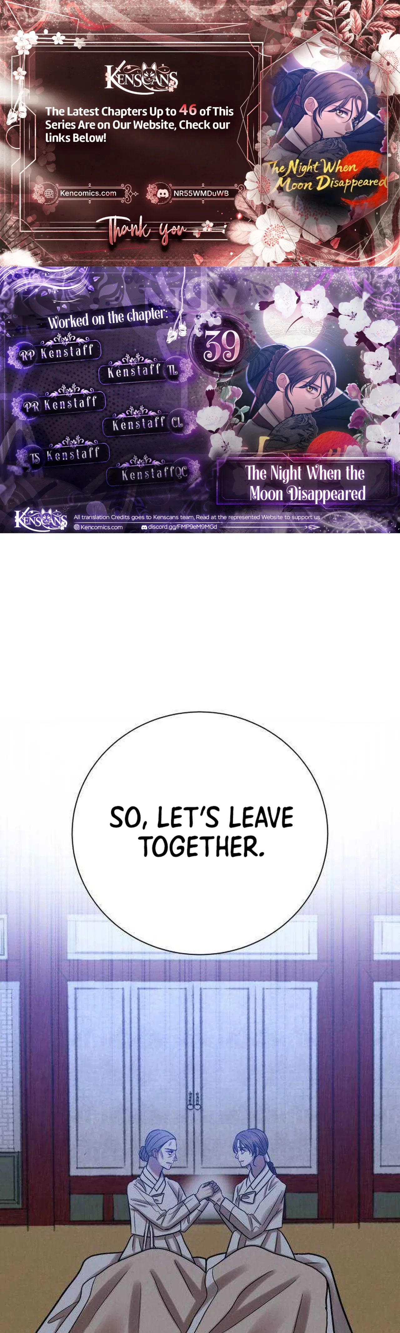 The Night When the Moon Disappeared Chapter 39 – Page 1