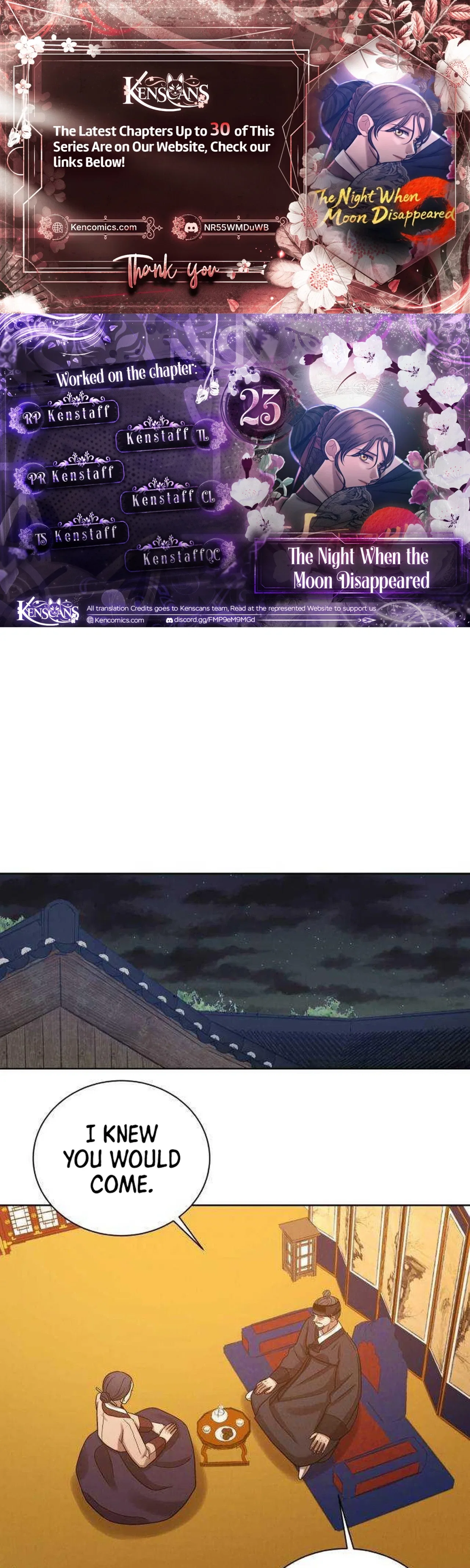 The Night When the Moon Disappeared Chapter 23 – Page 1