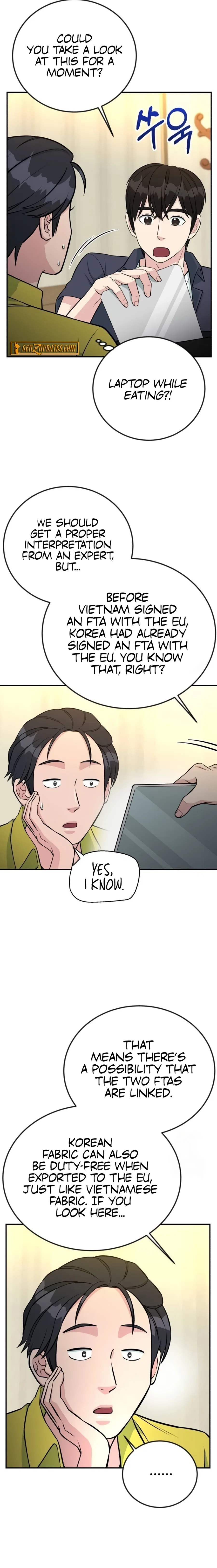 Reincarnated as a New Employee Chapter 71 – Page 7