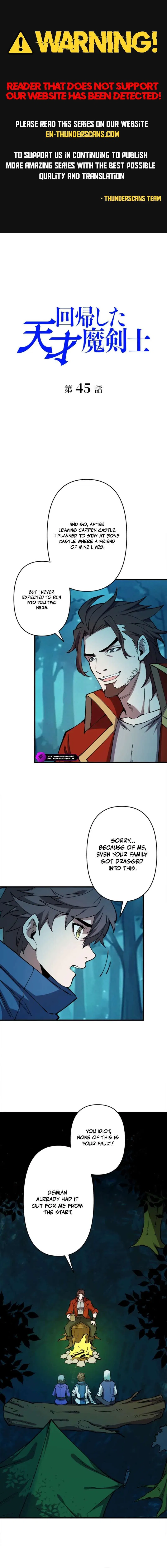 Genius Magic Swordsman Returns Chapter 45 – Page 1