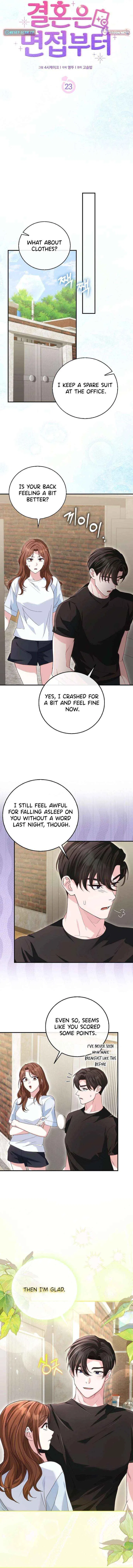 Marriage Starts with an Interview Chapter 23 – Page 3