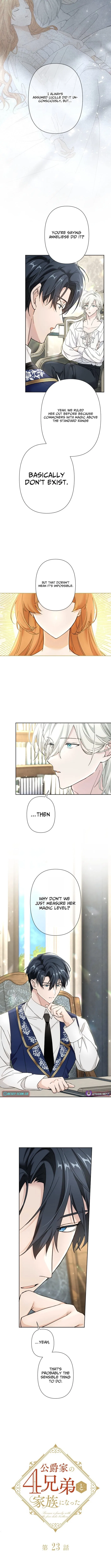 Became part of the family with the four brothers of the ducal Chapter 23 – Page 2