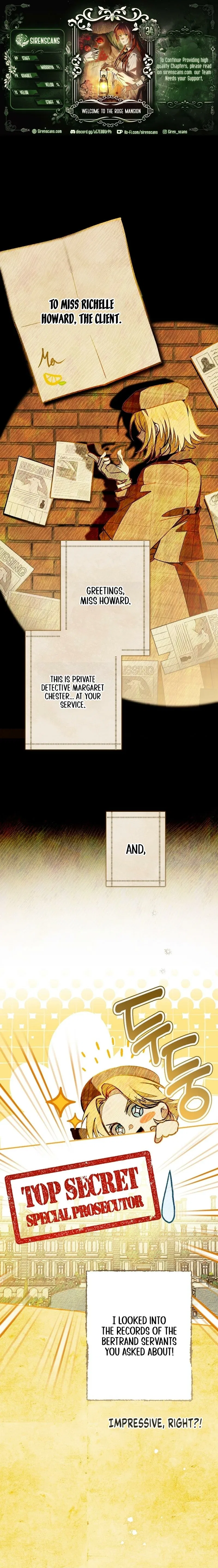 Welcome to the Rose Manor Chapter 34 – Page 1