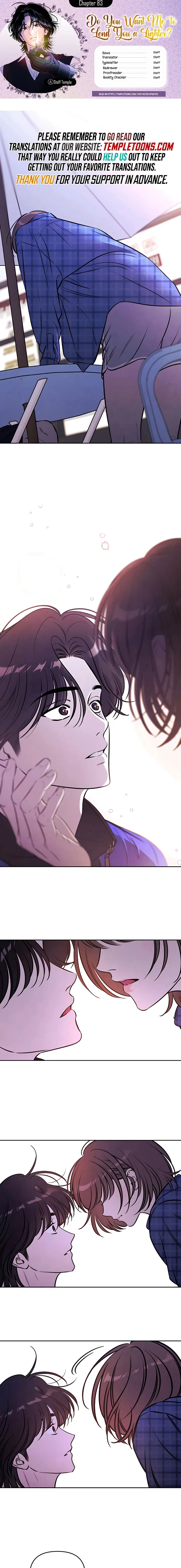Do You Want Me to Lend You a Lighter? Chapter 83 – Page 1