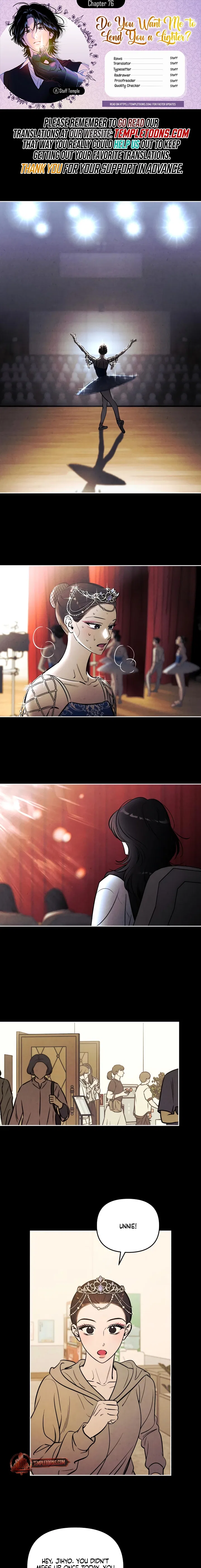 Do You Want Me to Lend You a Lighter? Chapter 76 – Page 1