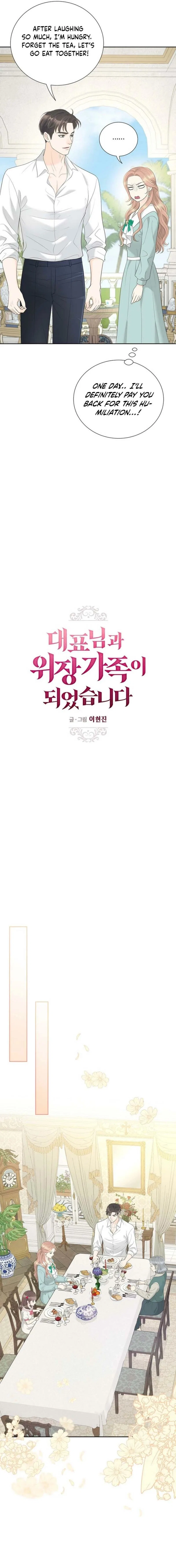 I Became a Fake Family With My Boss Chapter 60 – Page 7