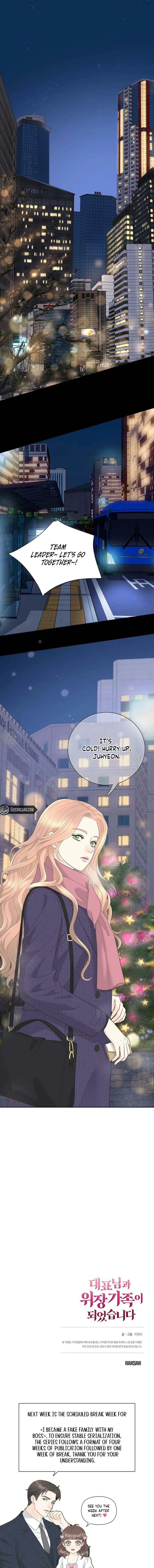 I Became a Fake Family With My Boss Chapter 60 – Page 20