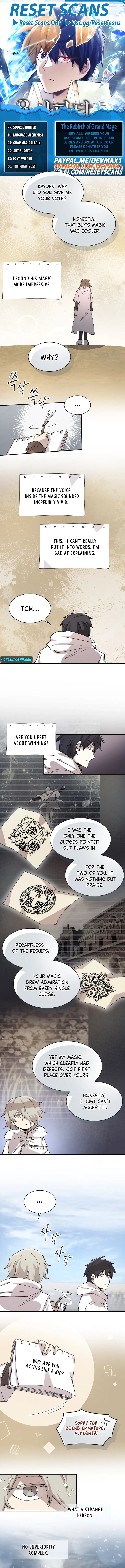 The Great Mage of the Hero’s Party Reincarnates Chapter 123 – Page 1