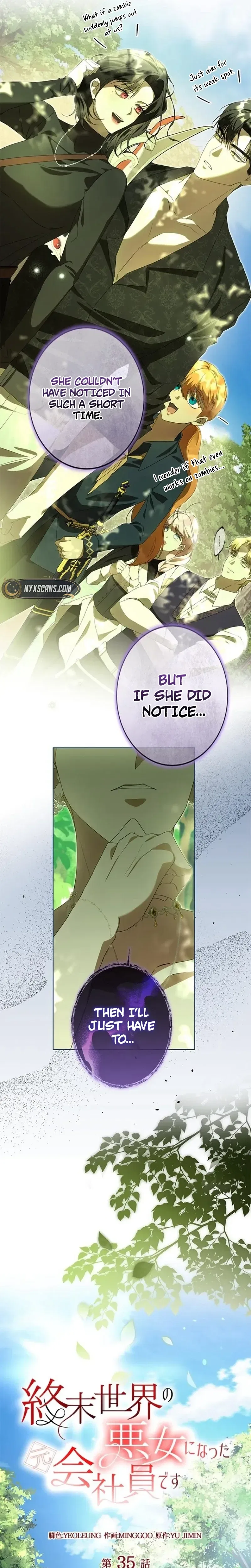 Former Office Worker Becomes an Apocalypse Villainess ~I’ll Survive with Corporate Skills~ Chapter 35 – Page 4