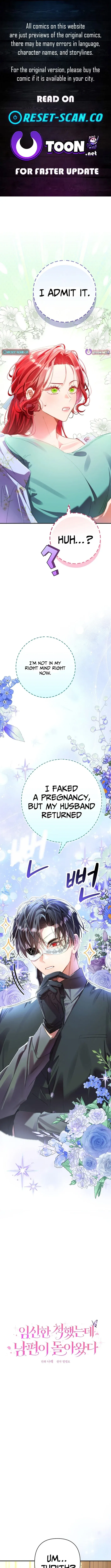 I Faked a Pregnancy, but My Husband Returned Chapter 26 – Page 1