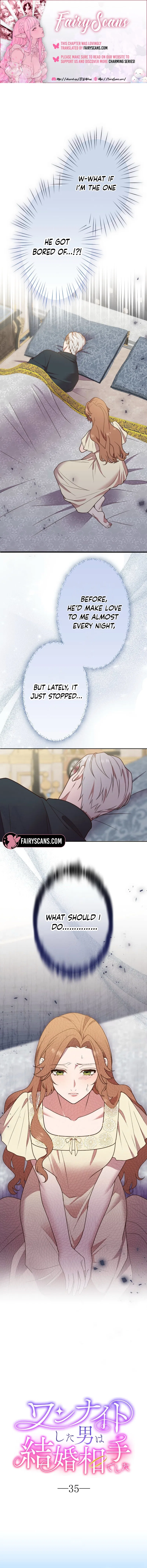 The man I had a one-night stand with turned out to be my fiancé Chapter 35 – Page 1