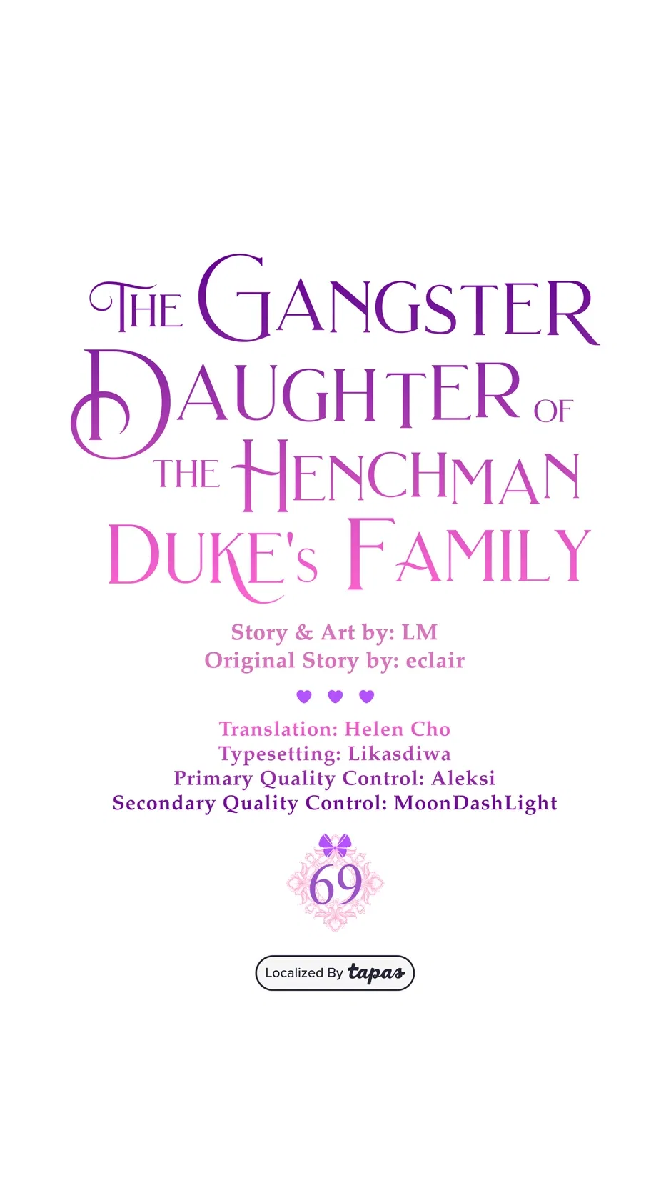 The Gangster Baby of the Duke’s Family Chapter 69 – Page 1
