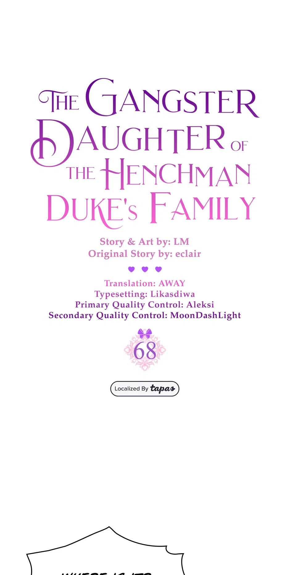 The Gangster Baby of the Duke’s Family Chapter 68 – Page 1