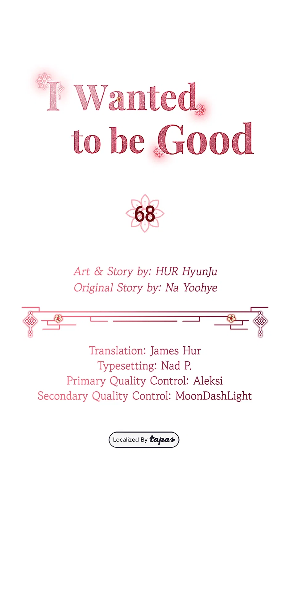 I Want to Live a Good Life Chapter 68 – Page 1