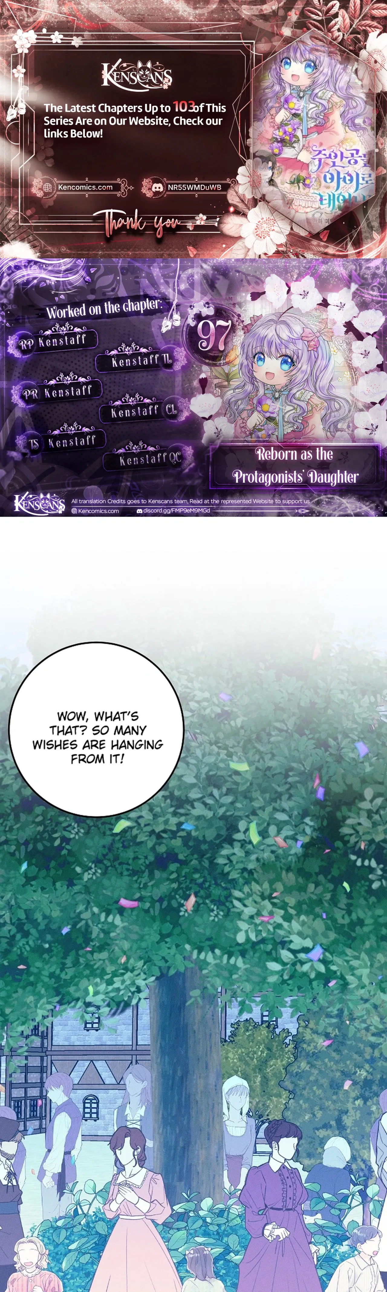I’m the Main Character’s Child Chapter 97 – Page 1