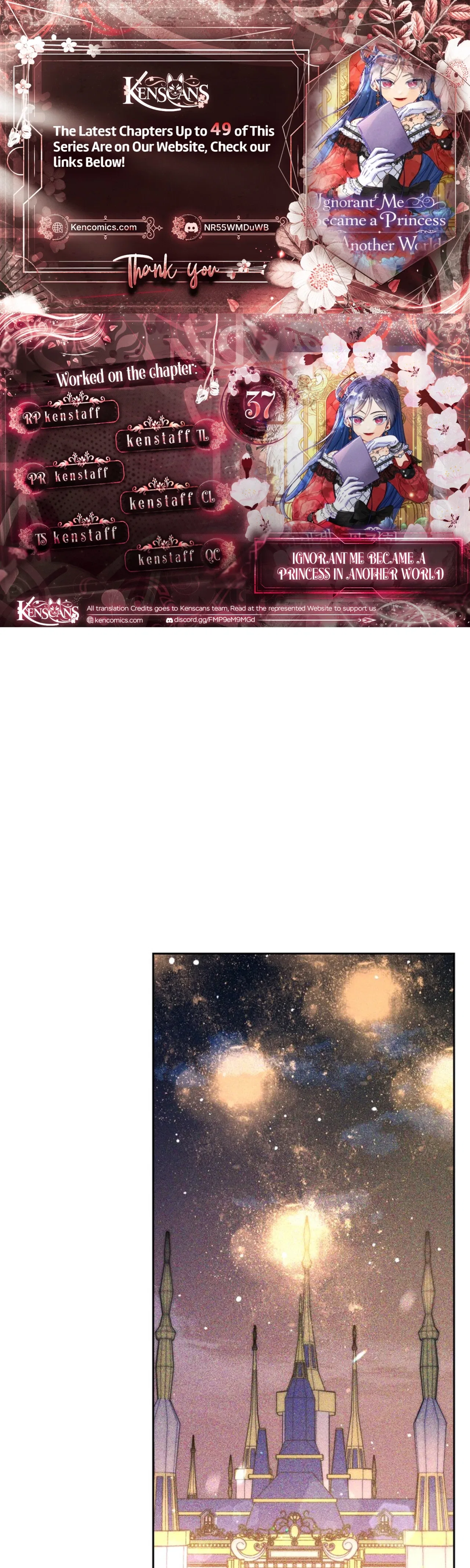 Ignorant me Became a Princess in another world Chapter 37 – Page 1