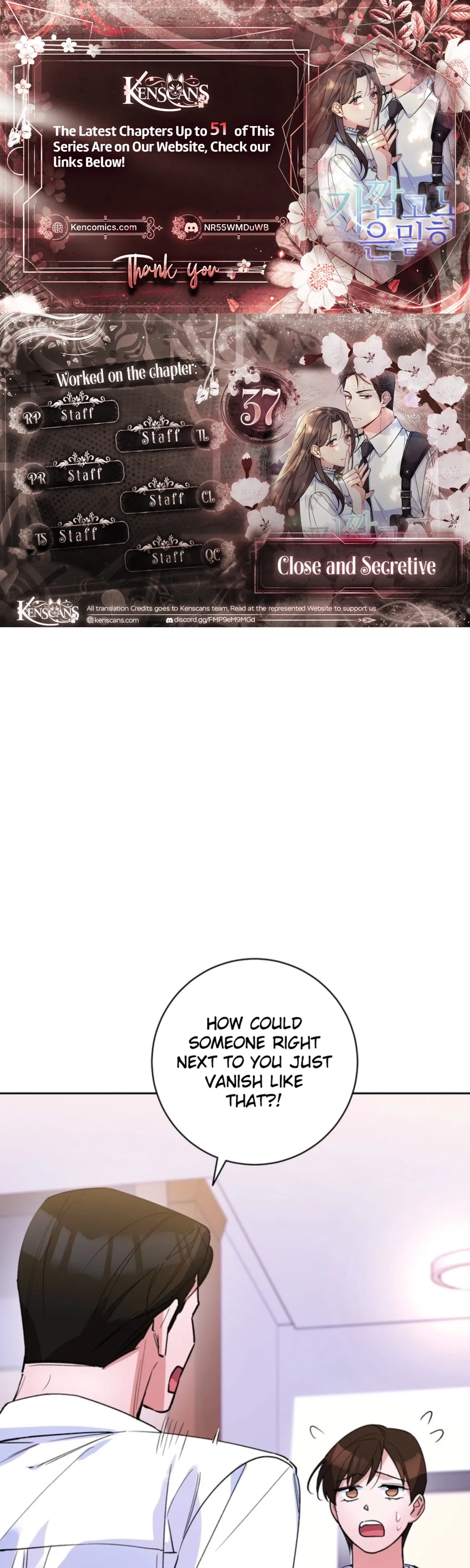 Close and Secretive Chapter 37 – Page 1