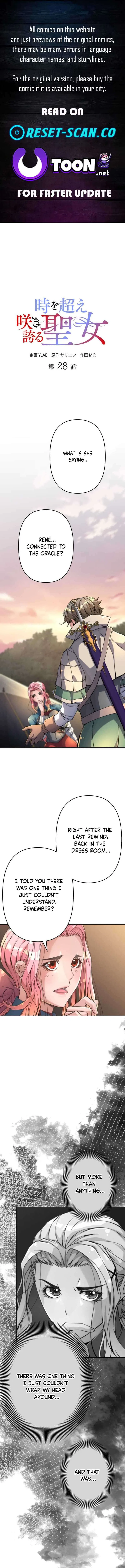 The Saint Who Blooms Beyond Time Chapter 28 – Page 1