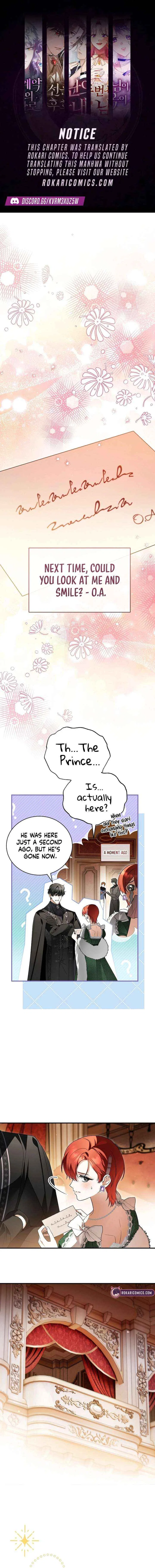 The Eldest Daughter Walks Down The Flower Path Chapter 21 – Page 1