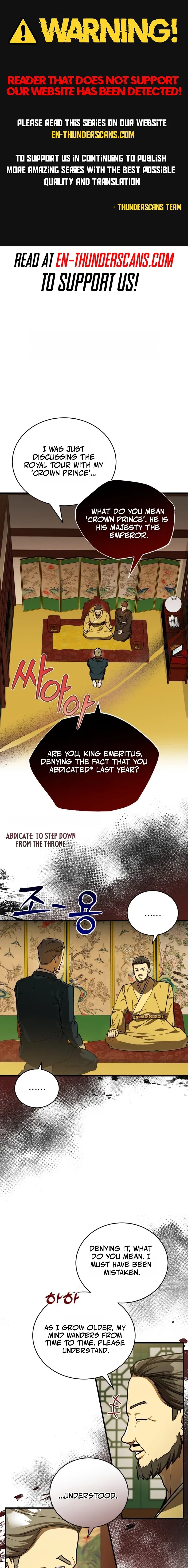 The Joseon prince went to America and didn’t return Chapter 57 – Page 1